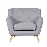 Fabric Armchair 86cm Wide - Kensington Home