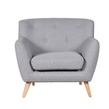 Fabric Armchair 86cm Wide - Kensington Home