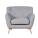 Fabric Armchair 86cm Wide - Kensington Home