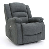 Fabric Armchair Electric Recliner - Alva