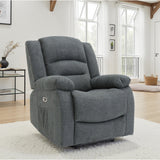 Fabric Armchair Electric Recliner - Alva