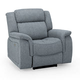 Fabric Armchair Electric Recliner - Linden