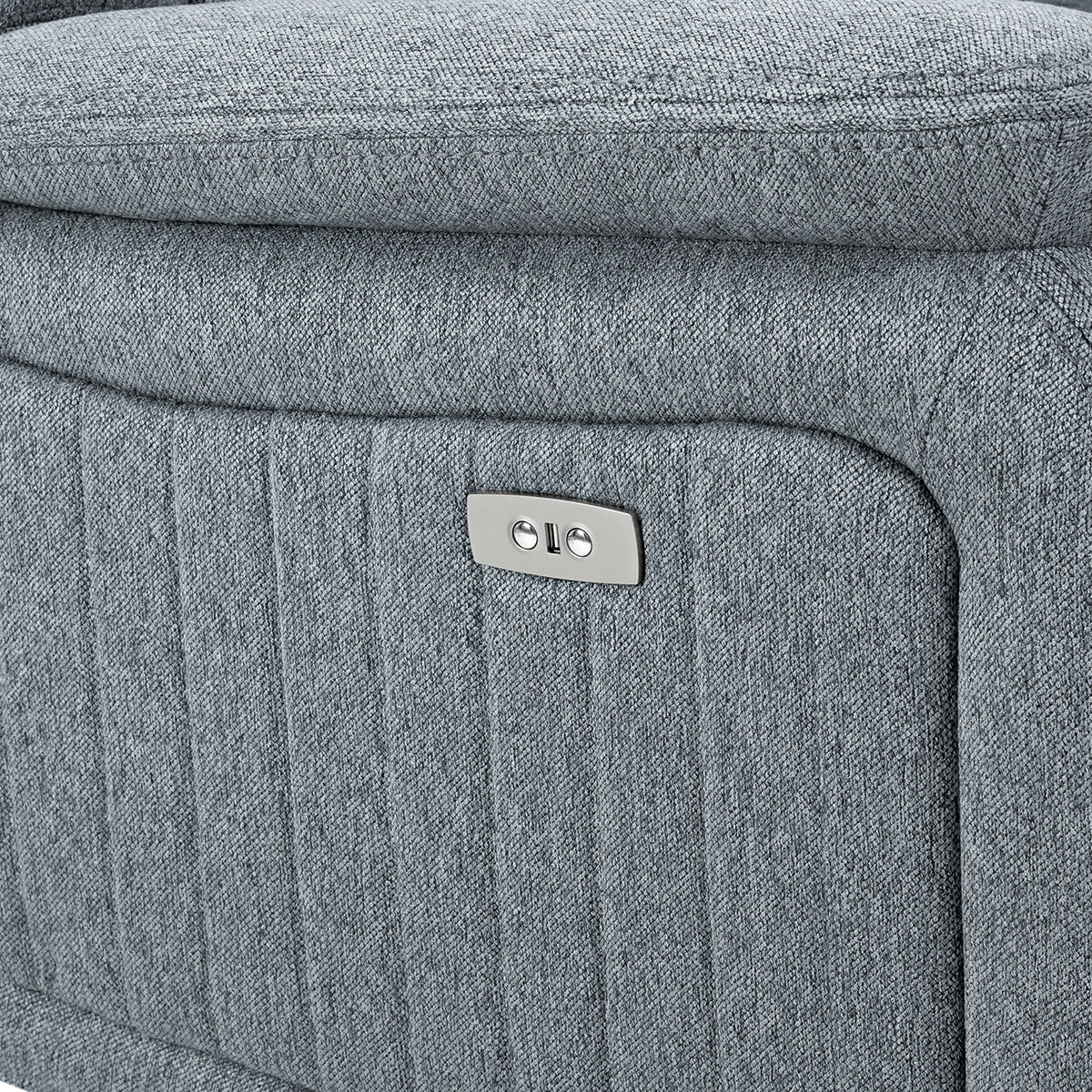 Fabric Armchair Electric Recliner - Linden