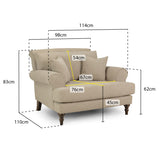 Fabric Armchair - Summer