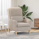 Fabric Armchair With Wooden Legs - Vantage Home