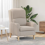 Fabric Armchair With Wooden Legs - Vantage Home