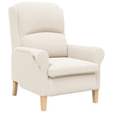 Fabric Armchair With Wooden Legs - Vantage Home