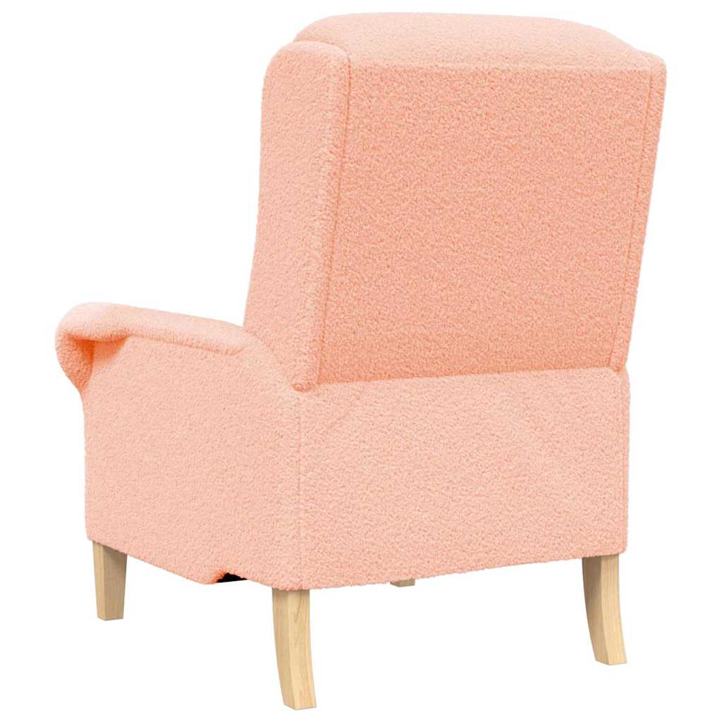 Fabric Armchair With Wooden Legs - Vantage Home