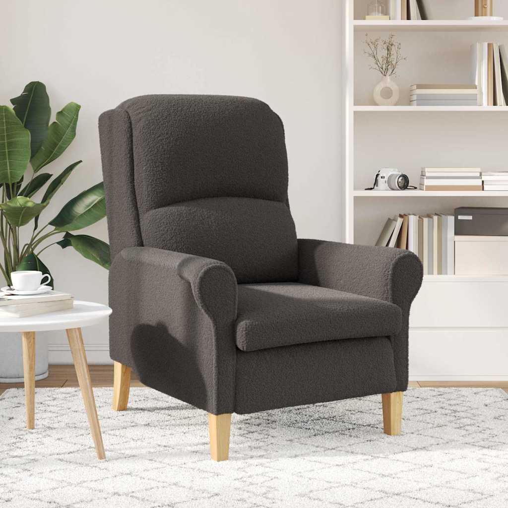 Fabric Armchair With Wooden Legs - Vantage Home