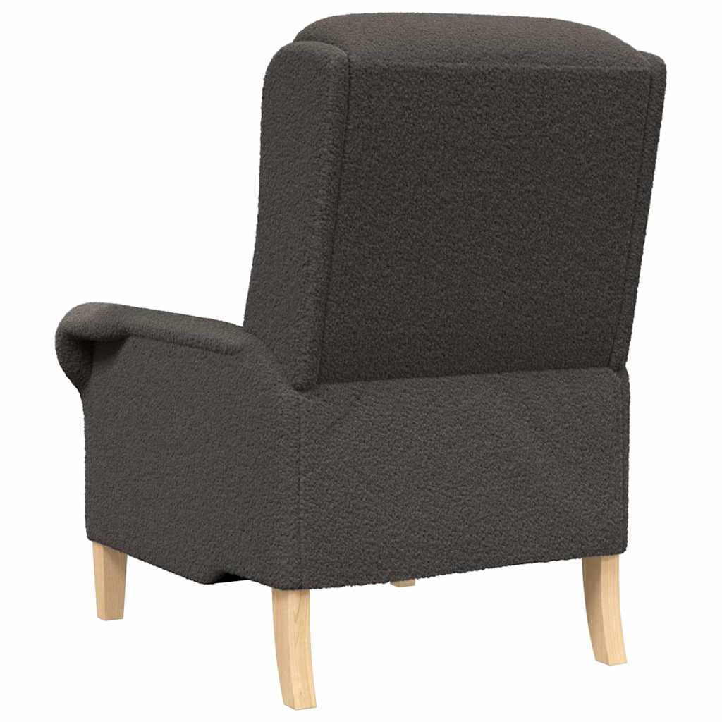 Fabric Armchair With Wooden Legs - Vantage Home