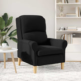 Fabric Armchair With Wooden Legs - Vantage Home