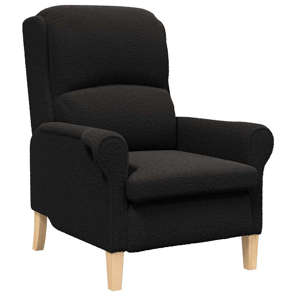 Fabric Armchair With Wooden Legs - Vantage Home