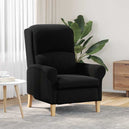 Fabric Armchair With Wooden Legs - Vantage Home
