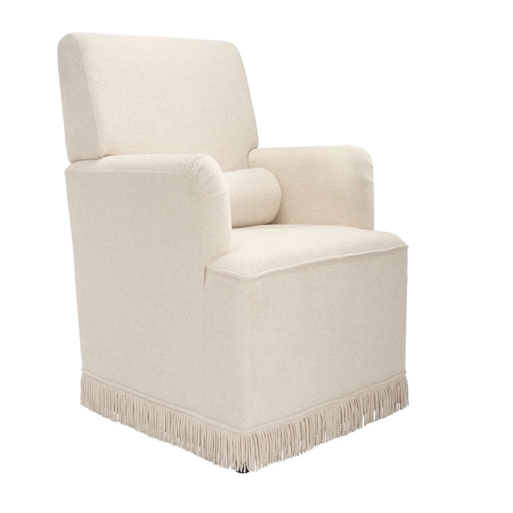 Fabric Armchair With Bolster Cushion - Josephine