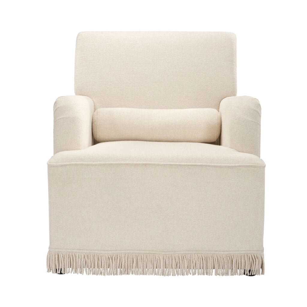 Fabric Armchair With Bolster Cushion - Josephine
