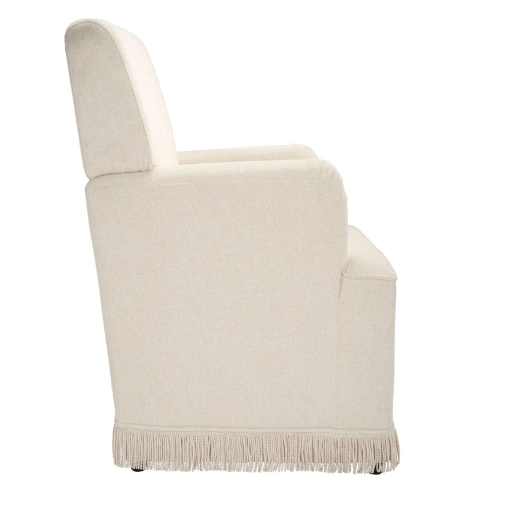 Fabric Armchair With Bolster Cushion - Josephine