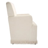 Fabric Armchair With Bolster Cushion - Josephine