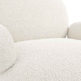 Fabric Armchair With Metal Legs - Avery