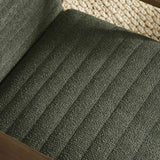 Fabric Armchair With Wooden Frame - Ivy