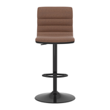 Fabric Bar Stool With Metal Base - Halverton