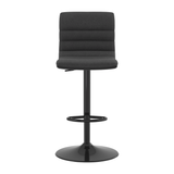 Fabric Bar Stool With Metal Base - Halverton