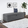 Fabric Blanket Box With Storage - Sorrento