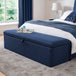 Fabric Blanket Box With Storage - Sorrento