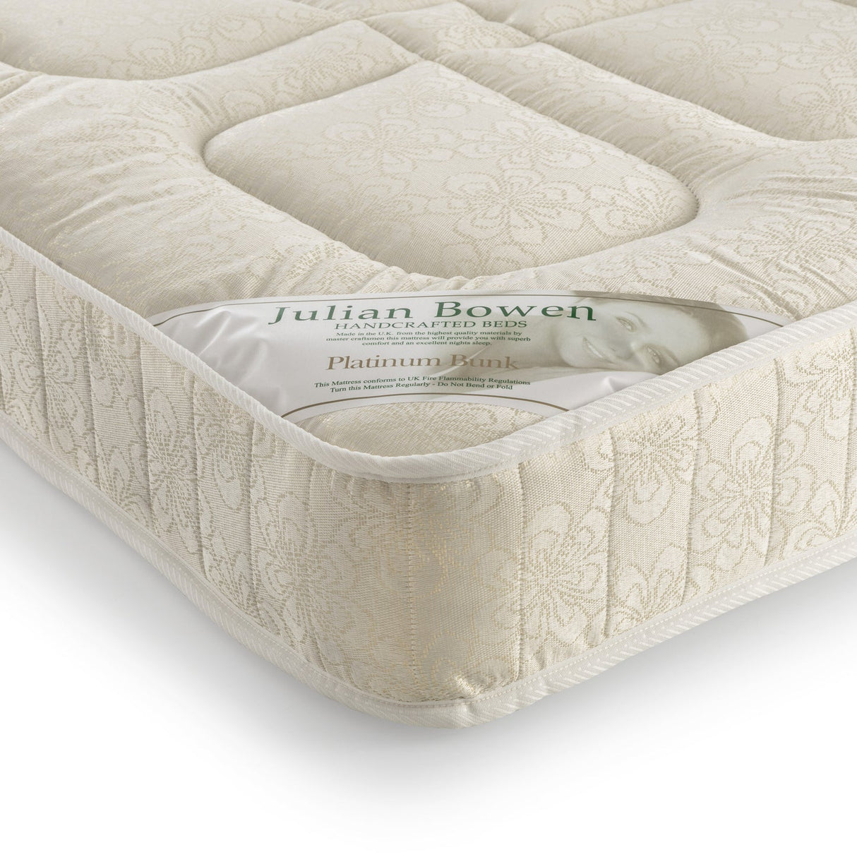 Fabric Bunk Single Mattress - Platinum