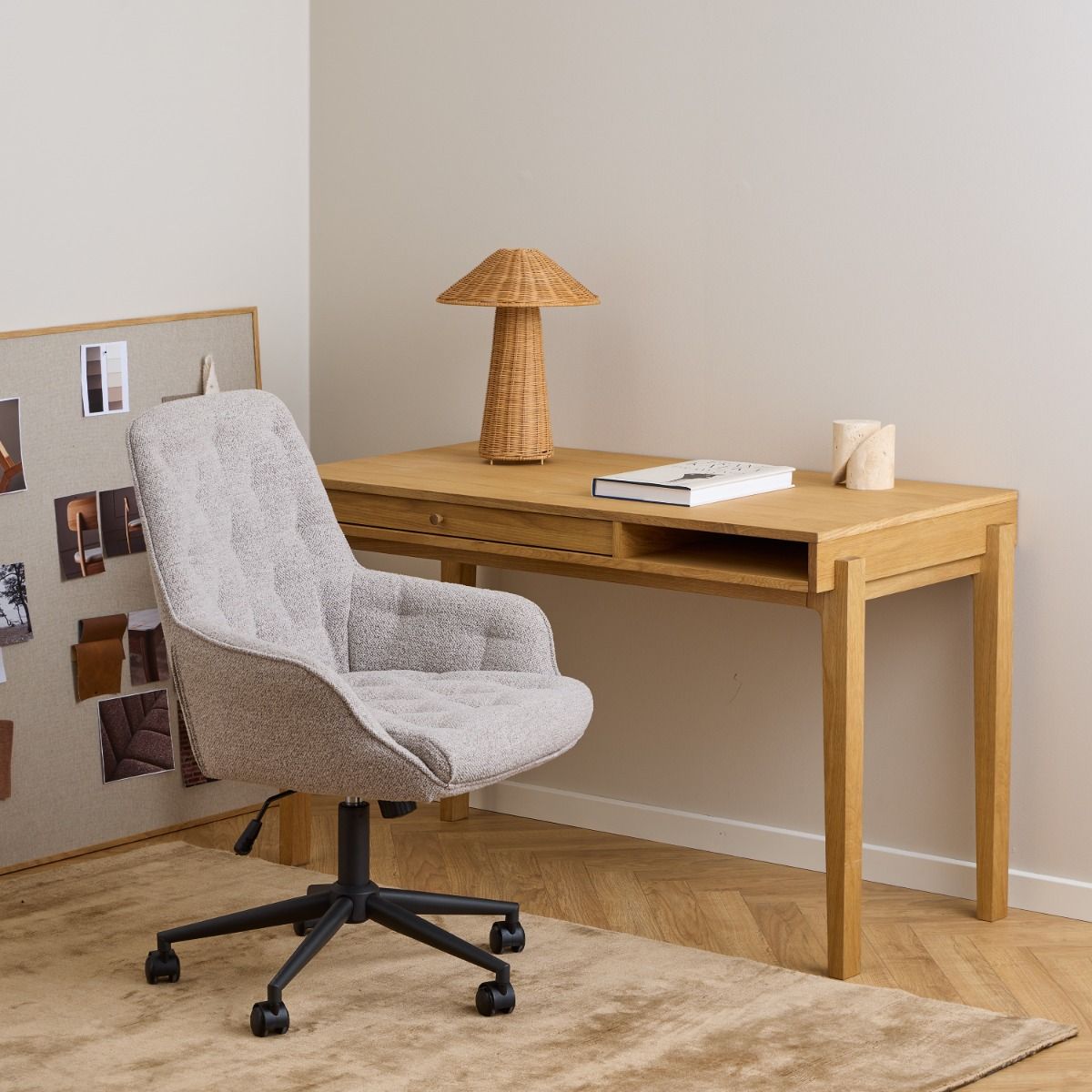 Fabric Home And Office Chair With Gas-Lift Function - Erik