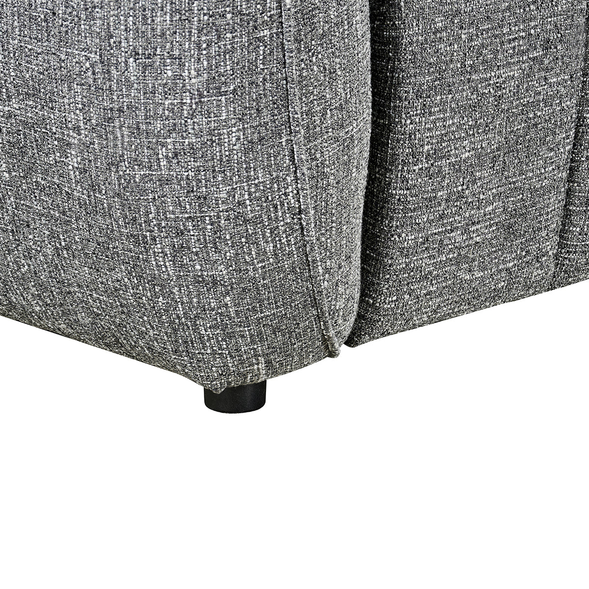 Fabric Corner Sofa Electric Recliner Left Hand Facing - Turin