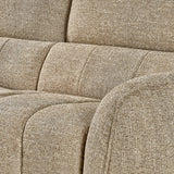 Fabric Corner Sofa Electric Recliner Left Hand Facing - Turin