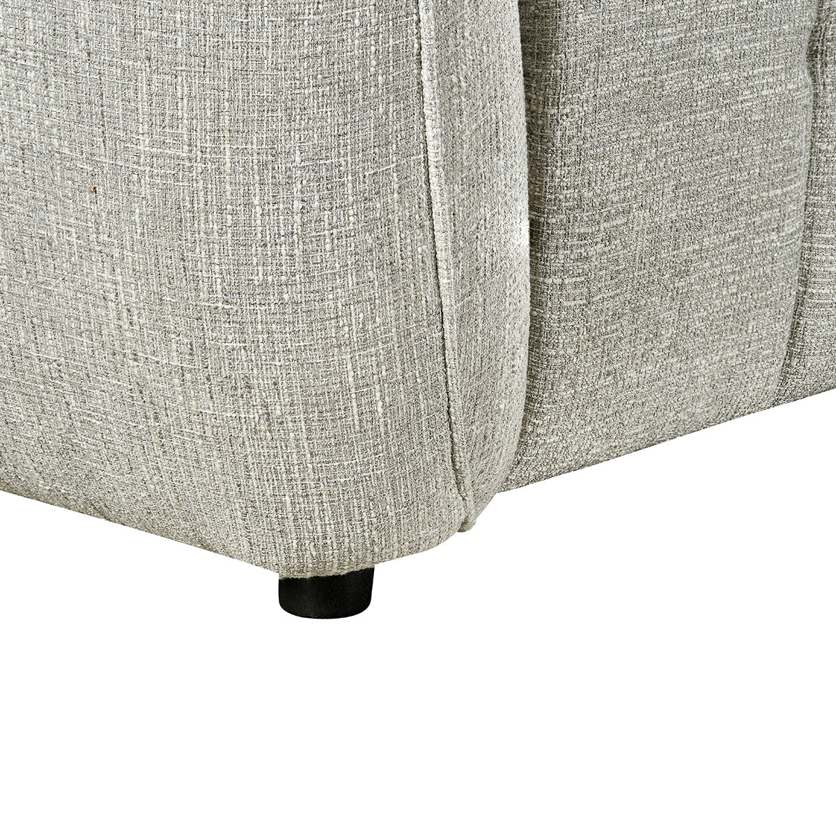 Fabric Corner Sofa Electric Recliner Left Hand Facing - Turin