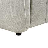 Fabric Corner Sofa Electric Recliner Left Hand Facing - Turin