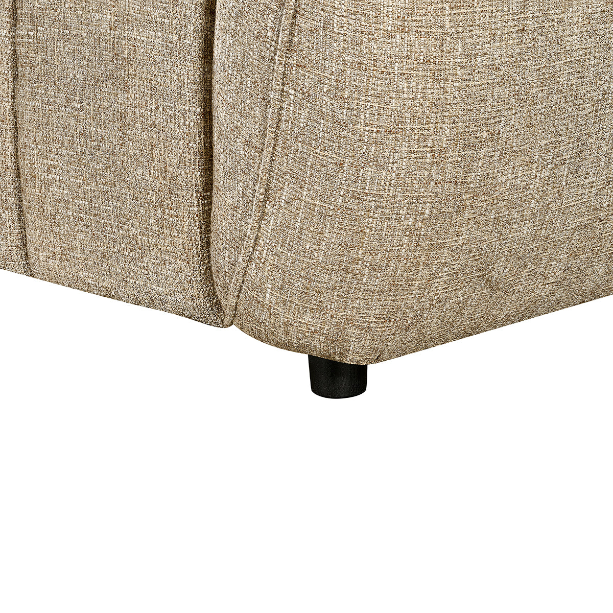 Fabric Corner Sofa Electric Recliner Right Hand Facing - Turin