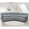 Fabric Corner Sofa Large Electric Recliner - Linden