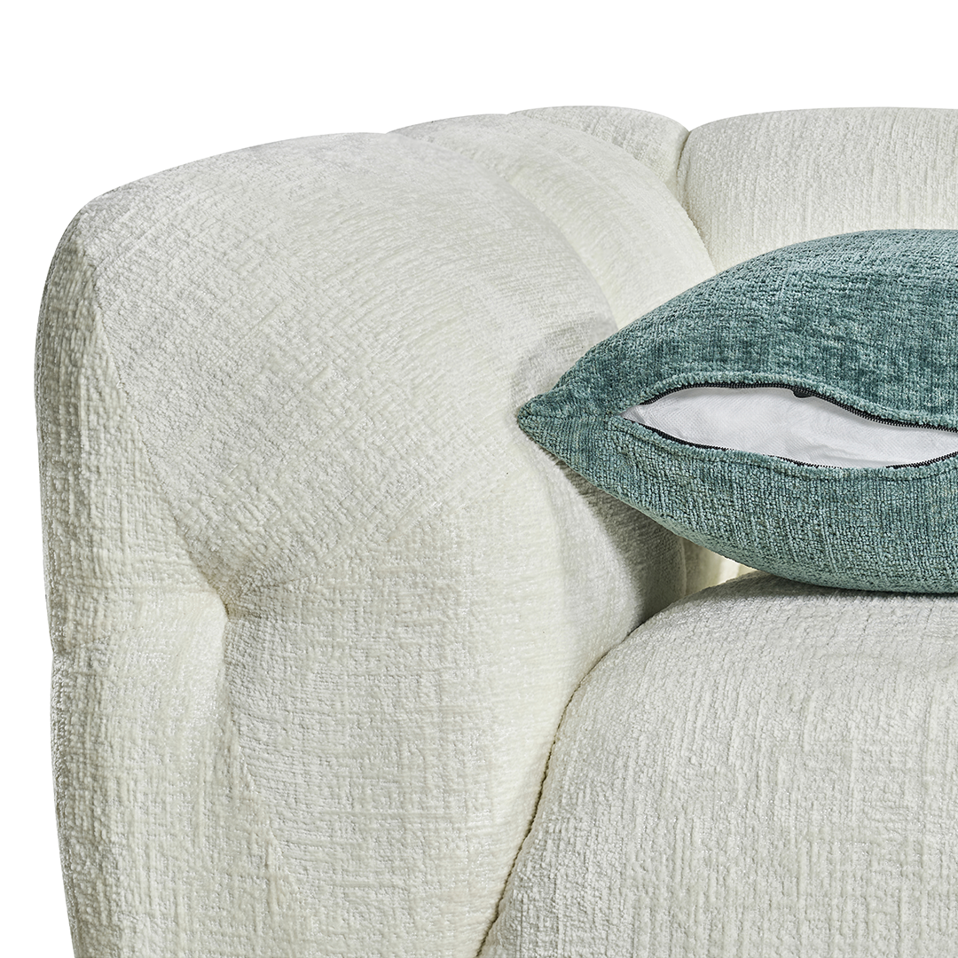 Fabric Corner Sofa Left Hand Facing - Genoa