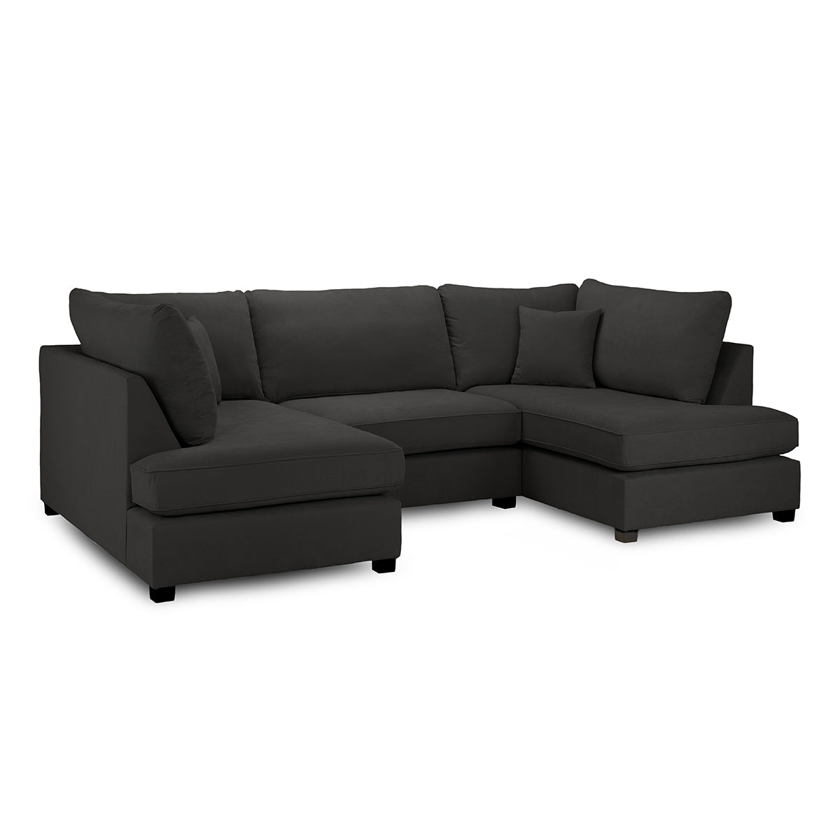 Fabric Corner Sofa in U Shape - Carnaby