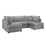 Fabric Corner Sofa in U Shape - Carnaby