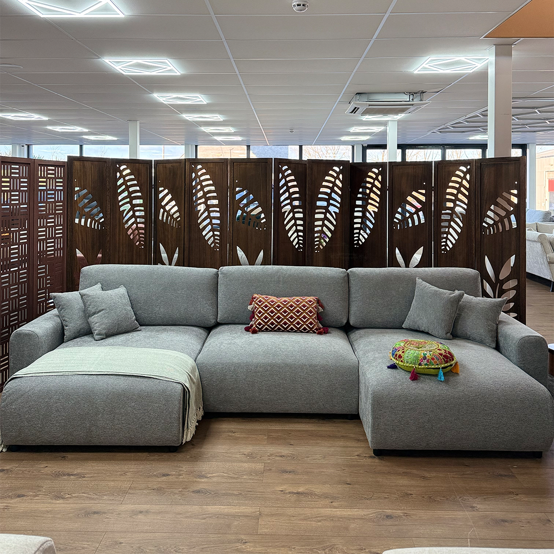Fabric Corner Sofa U Shape - Luma