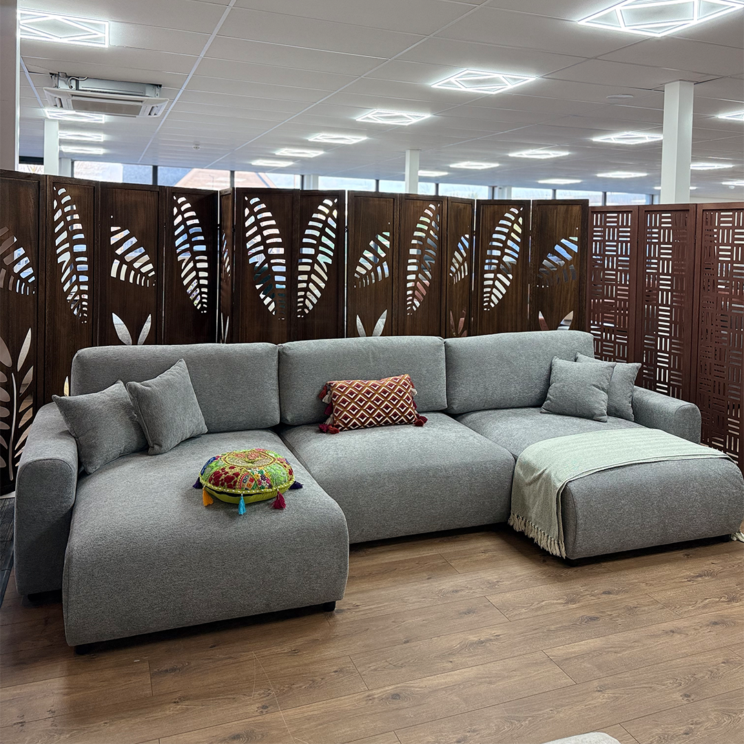 Fabric Corner Sofa U Shape - Luma