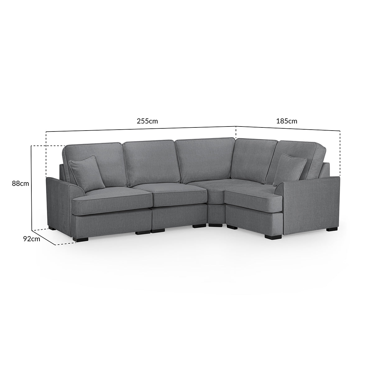 Fabric Corner Sofa Universal - Funk