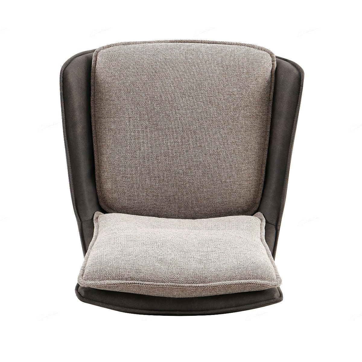 Fabric Dining Chair With Contrasting Fabric - Plush