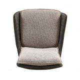 Fabric Dining Chair With Contrasting Fabric - Plush