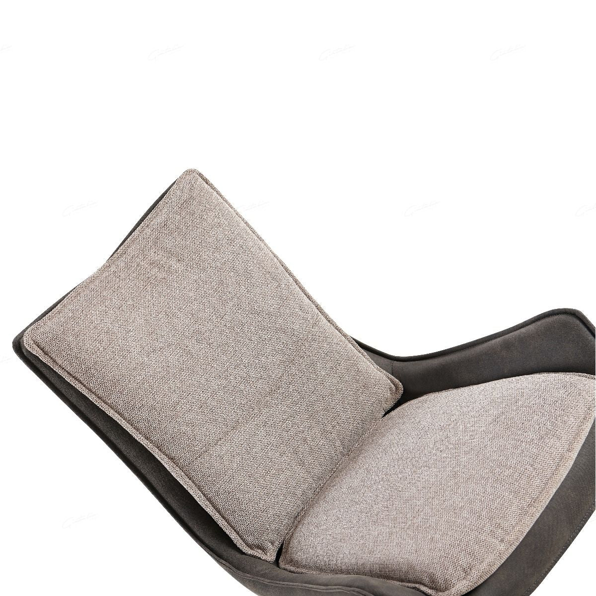 Fabric Dining Chair With Contrasting Fabric - Plush