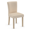 Fabric Dining Chair With Oak Wooden Legs - Stanhope