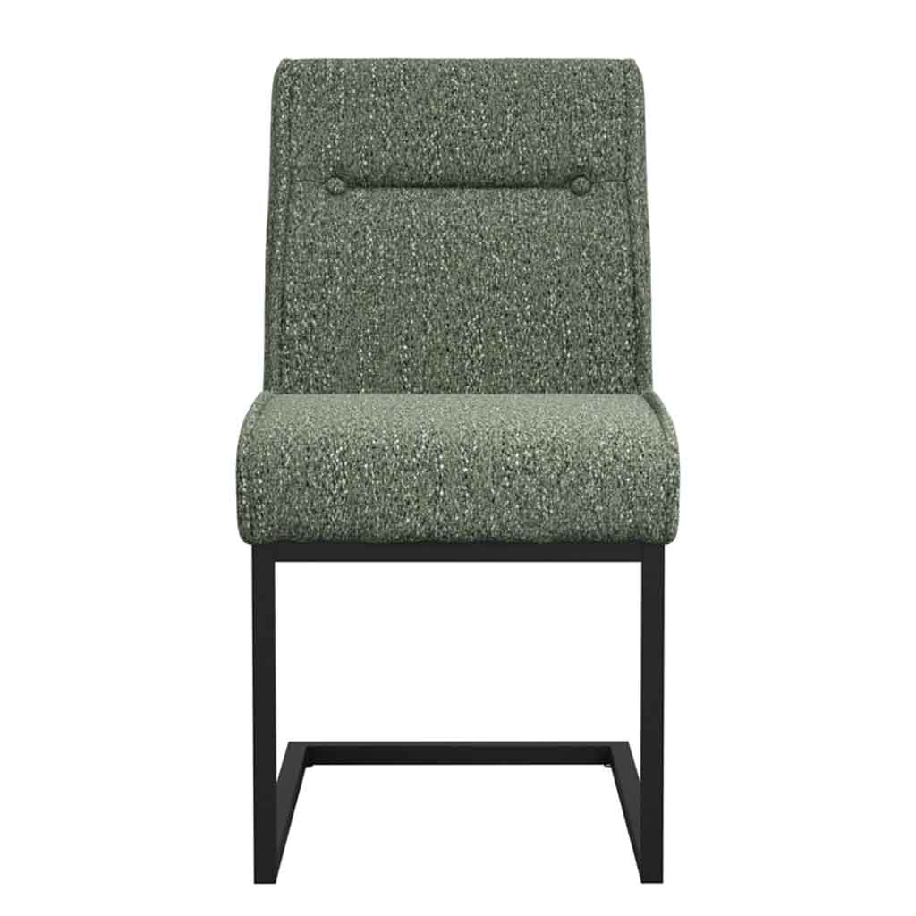 Fabric Dining Chair With Metal Frame - Cleaver