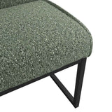 Fabric Dining Chair With Metal Frame - Cleaver