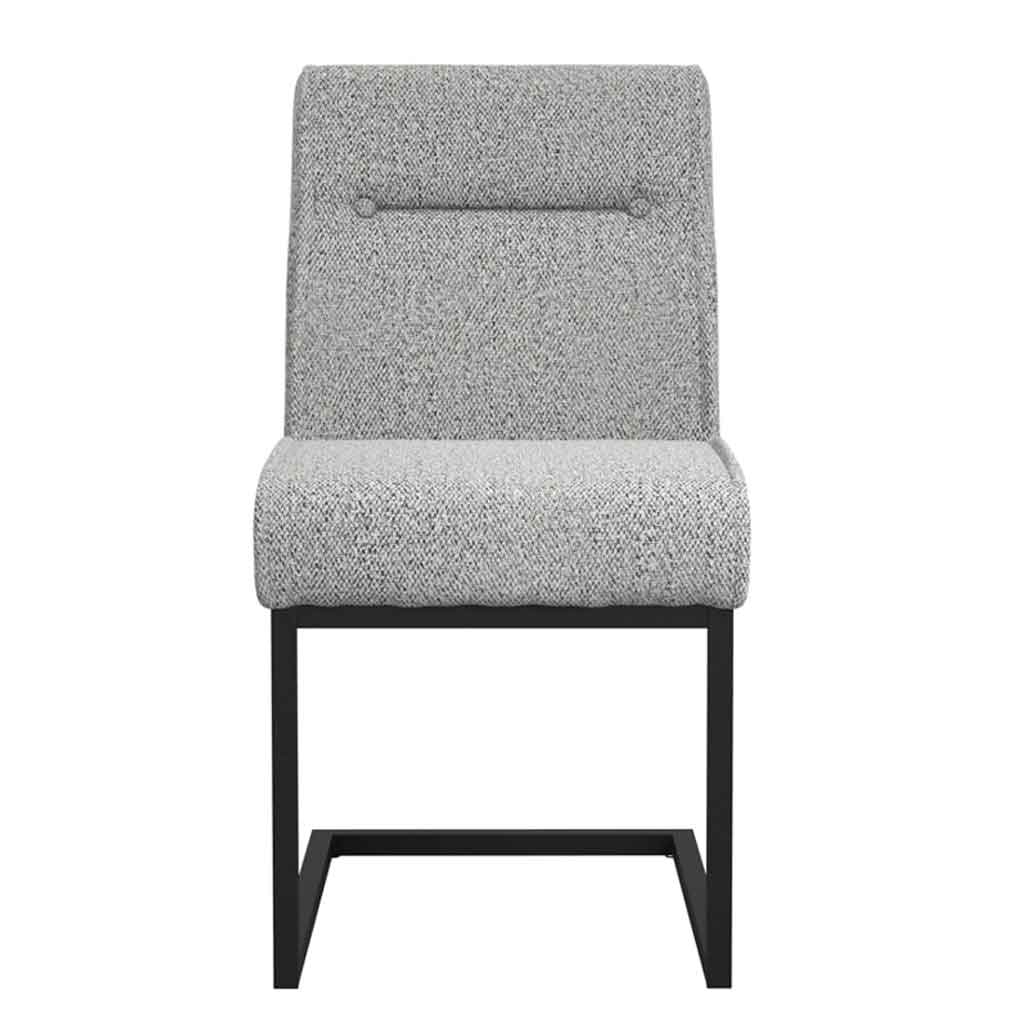 Fabric Dining Chair With Metal Frame - Cleaver