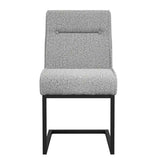 Fabric Dining Chair With Metal Frame - Cleaver