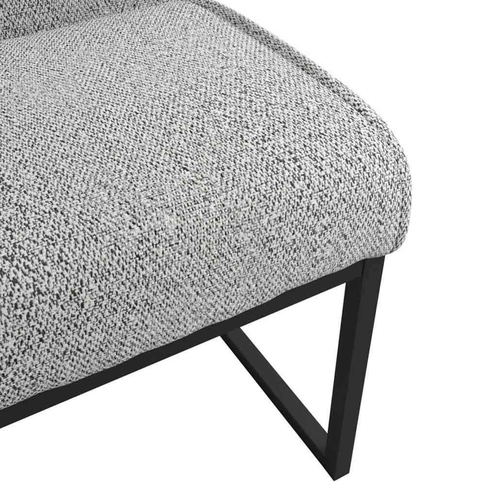 Fabric Dining Chair With Metal Frame - Cleaver
